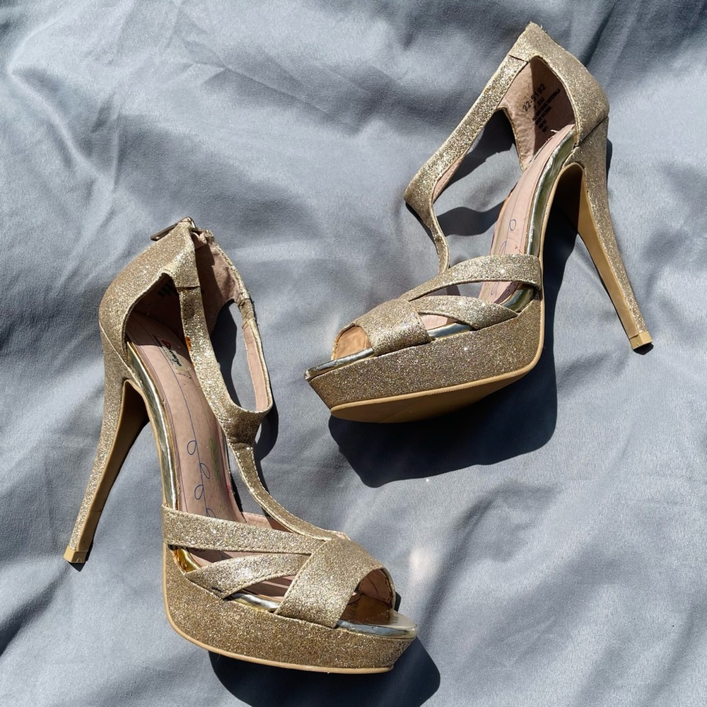 Olsenboye Strappy Stiletto Heels